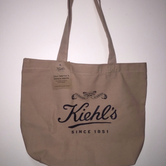 Kiehl's Limited Edition Reusable Tote Canvas Bag - Picture 2 of 4